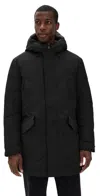 Save The Duck Valley Parka Black In Black