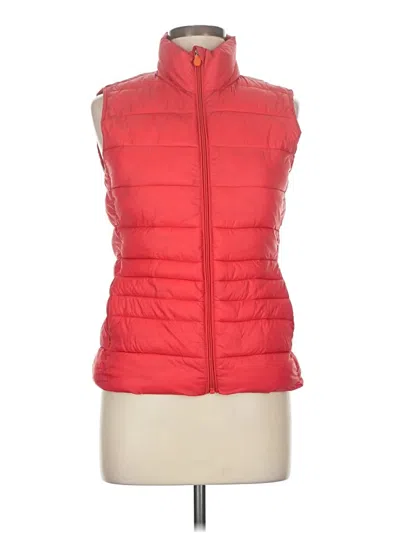 Pre-owned Save The Duck Vest In Red