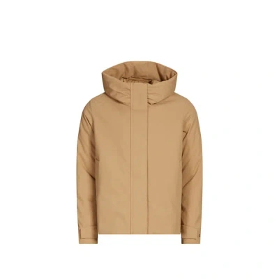 Save The Duck Veste Courte À Capuche Et Col Montant In Neutral