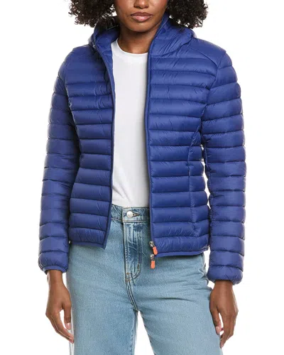 SAVE THE DUCK VICKY SHORT HOODED BASIC JACKET