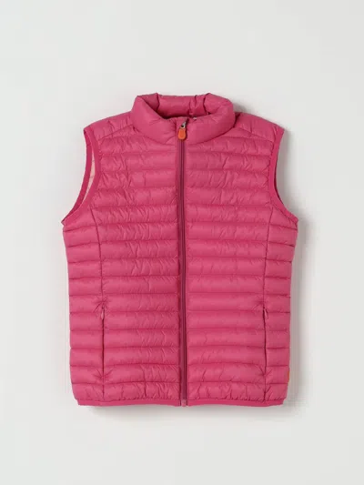 Save The Duck Waistcoat  Kids Color Pink