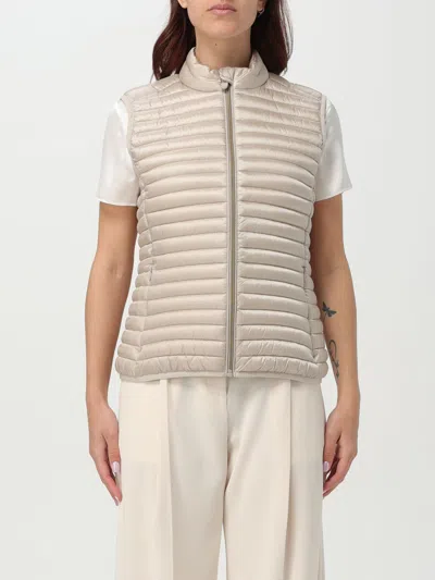SAVE THE DUCK WAISTCOAT SAVE THE DUCK WOMAN COLOR BEIGE,G76608022