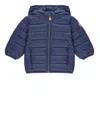 Save The Duck Quilted Puffer Jacket In Blue