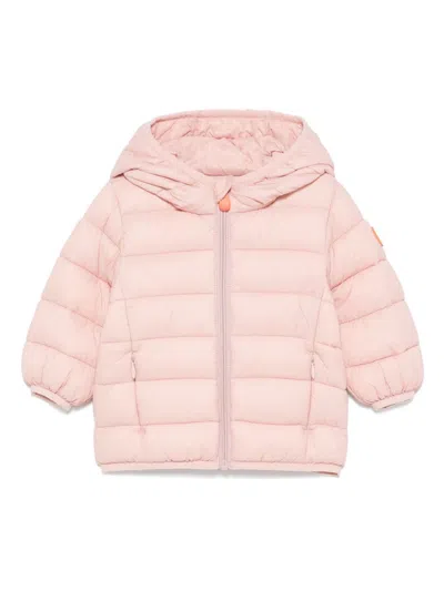 Save The Duck Babies' Wally Padded Jacket In Pink