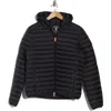 Save The Duck Juncus Hooded Harrington Jacket In Black