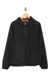 Save The Duck Water Resistant Windbreaker Bomber Jacket In Black