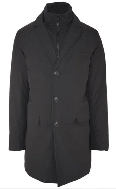 Save The Duck Waterproof Black Casual Jacket With Tailored Design