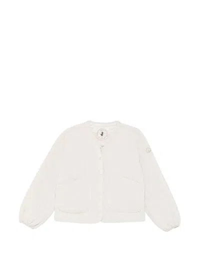 Save The Duck Wave-quilted Jacket In Neutral