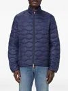 Save The Duck Whirl Quilted Jacket In Blue