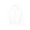 Save The Duck White Down Jacket For Girl With Logo In White