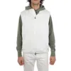 Save The Duck White Recycled Polyester Mars Gilet In White