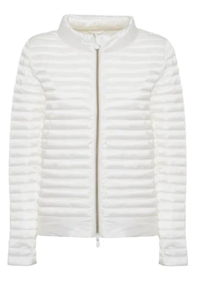 SAVE THE DUCK SAVE THE DUCK WHITE SAVE THE DUCK COAT