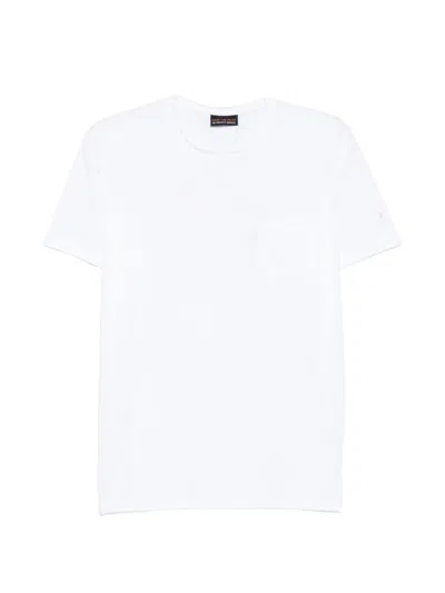 Save The Duck T-shirt Chicago Elasticizzata Bianca  In White