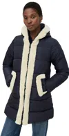 Save The Duck Winnie Jacket Black In Blue