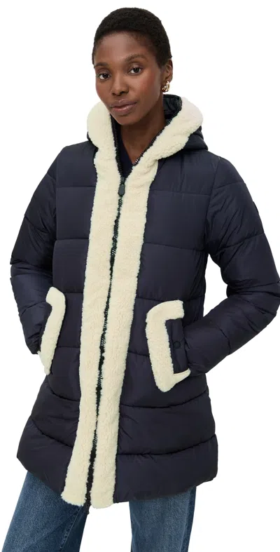 Save The Duck Winnie Jacket Black In Blue