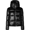 Save The Duck Moma Padded Short Jacket In Black