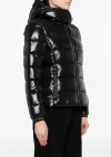 Save The Duck Women Cosmary Black Detachable Hooded Puffer Jacket In Schwarz