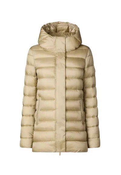 Save The Duck Women's Jacket  Drimia Wood Beige