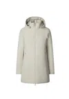 Save The Duck Hooded Parka In White