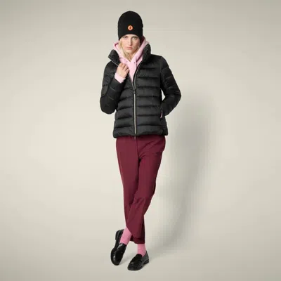 Save The Duck Women's Outerwear And Jackets  D30520w Iris21 Helmets 10000 In Green