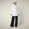 Save The Duck Women's Outerwear And Jackets  D40998w Leaf21 Bethany 000 In White