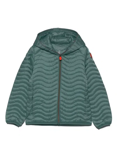 Save The Duck Kids' Xanty Jacket In Green