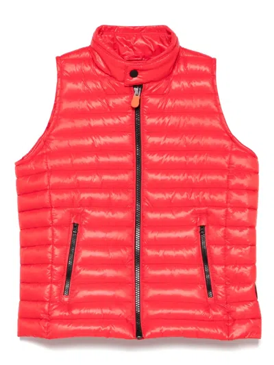 Save The Duck Kids' Xylon Gilet In 红色