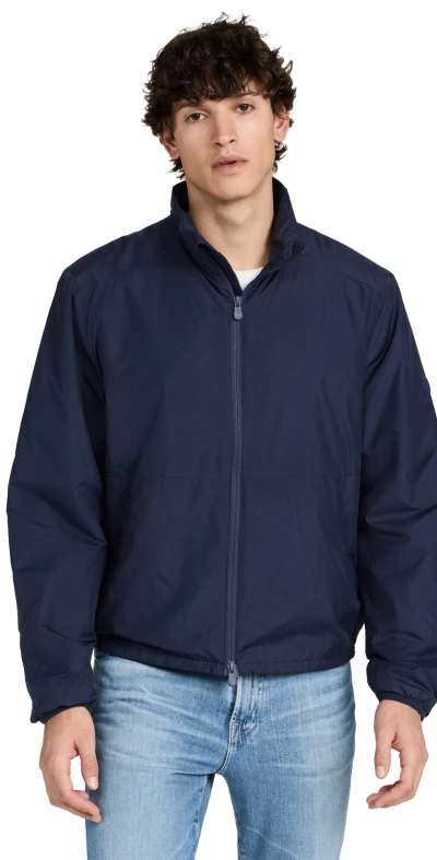 Save The Duck Yonas Nylon Zip Jacket Navy Blue