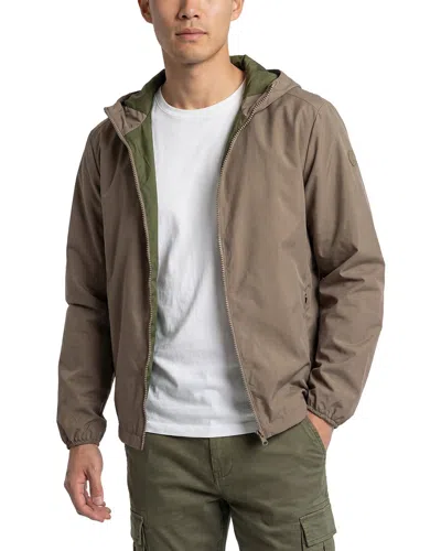 Save The Duck Zeno Rain Jacket In Brown