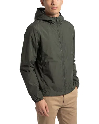 Save The Duck Zeno Rain Jacket In Green