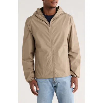 Save The Duck Zeno Water Resistant Jacket In Brown