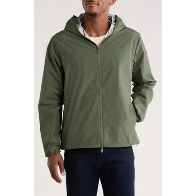 Save The Duck Zeno Water Resistant Jacket In Green
