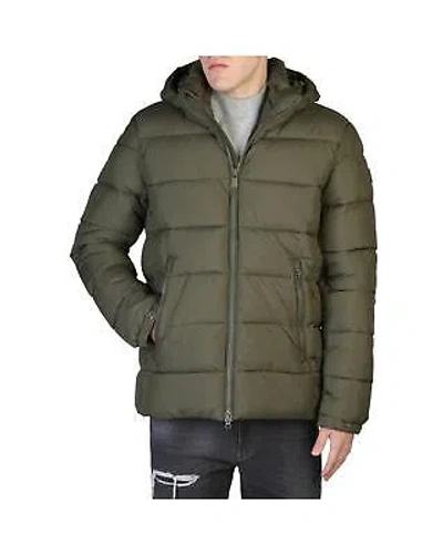 Pre-owned Save The Duck Zip-fastening Bomber Jacket With Multiple Pockets - Jackets - In Green