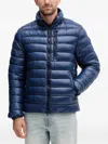 Save The Duck Zip-fastening Padded Jacket In Blue
