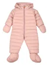 Save The Duck Zip-up Padded Coat In Pink