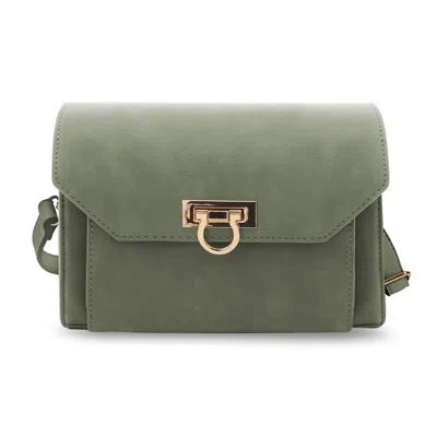 Save The Girls Venesia Purse In Olive In Green