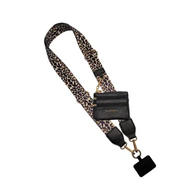 Save The Girls Women's Clip & Go Strap In Leopard In Multi