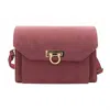 Save The Girls Women's Venesia Purse In Boysenberry In Pink
