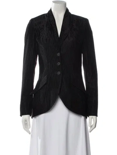 Pre-owned Save The Queen Vintage 2000's Blazer In Black