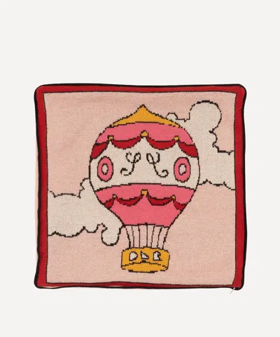 Saved Ny Air Balloon Cashmere Cushion