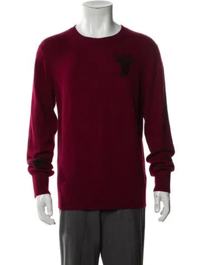 Pre-owned Saved Ny Crew Neck Short Sleeve Pullover In Red