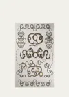 Saved Ny Serpents Cashmere Throw, 51" X 71"