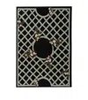 Saved Ny X Damien Nicolas Roux Cashmere Treillage Throw In Black