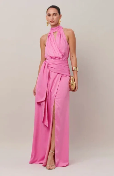 Savel Clara Maxi Dress In Pink