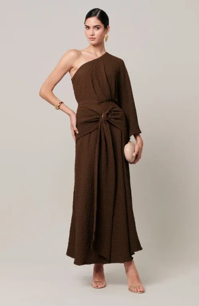 Savel Ellie Midi Dress In Brown
