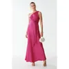 Savel Kylie Midi Dress In Pink