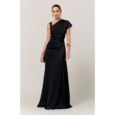 Savel Natalia Maxi Dress In Black