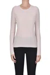 Saverio Palatella Ribbed Cashmere And Silk Pullover In White