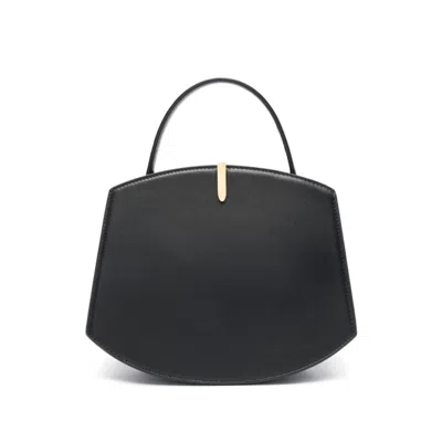 Savette Florence 20 Smooth Leather Bag In Black