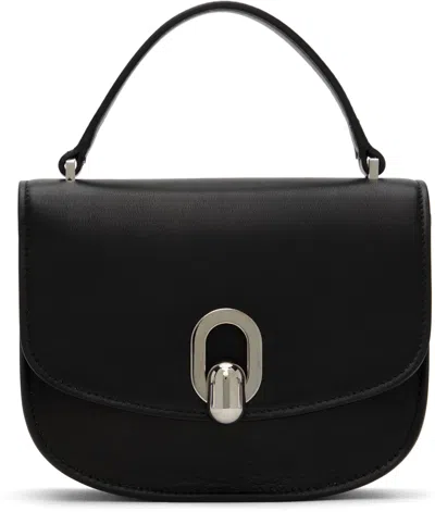 Savette Black Mini Tondo Bag In 001 Black